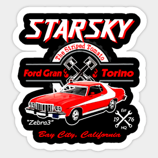 Retro Hunt For Justice Starsky And Hutch's Iconic Outfits Return Sticker